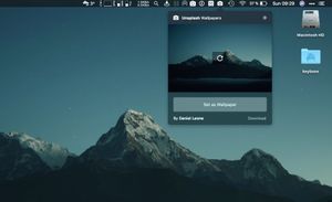 Unsplash Wallpapers - Täglich neue Wallpaper für macOS